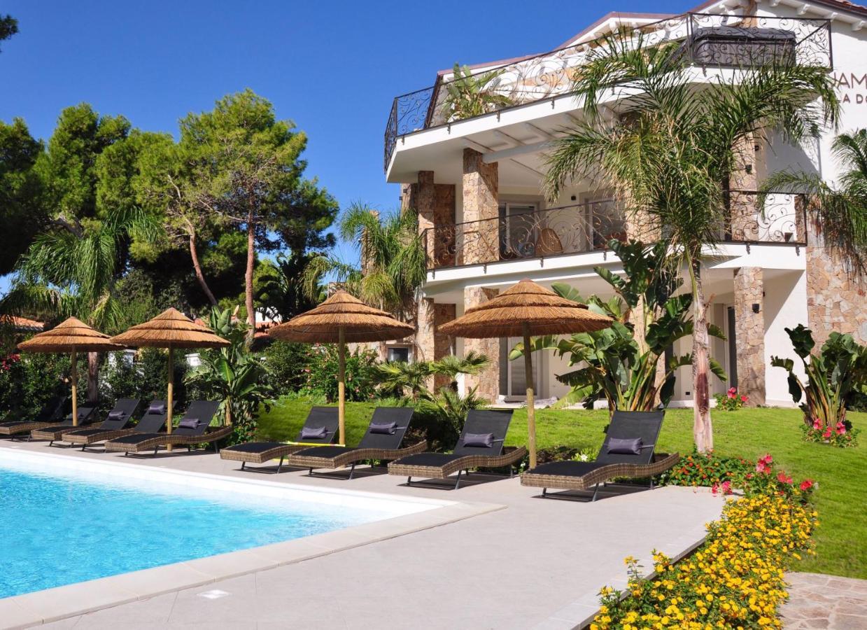 Villa Aquamarina Pavoncella Rossa Porto Pino Exteriör bild