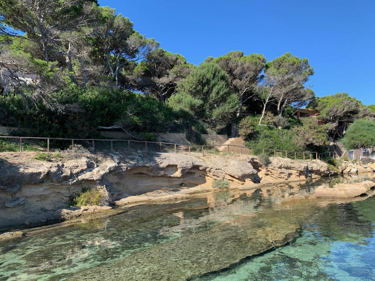 Villa Aquamarina Pavoncella Rossa Porto Pino Exteriör bild