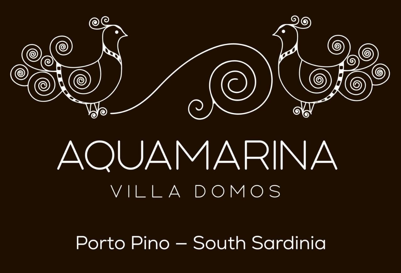 Villa Aquamarina Pavoncella Rossa Porto Pino Exteriör bild