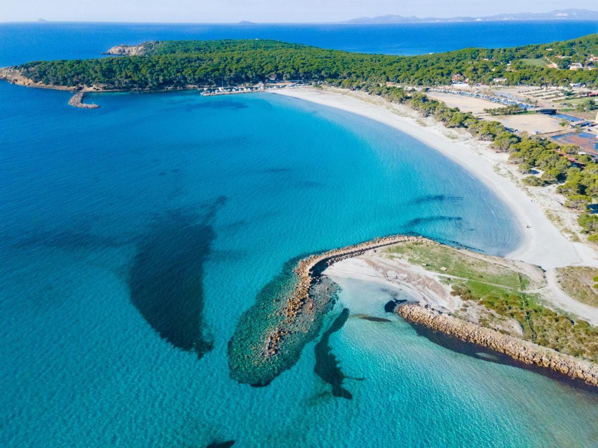 Villa Aquamarina Pavoncella Rossa Porto Pino Exteriör bild