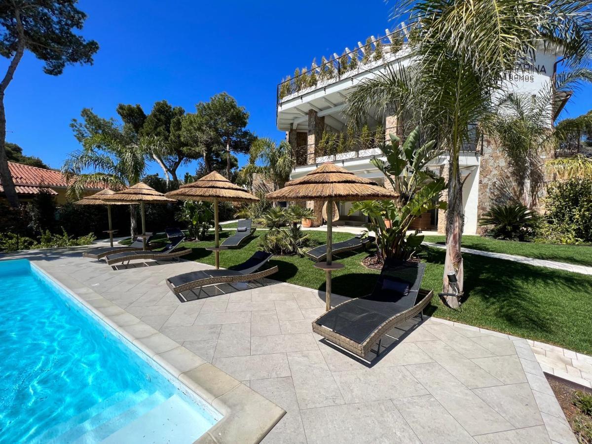 Villa Aquamarina Pavoncella Rossa Porto Pino Exteriör bild