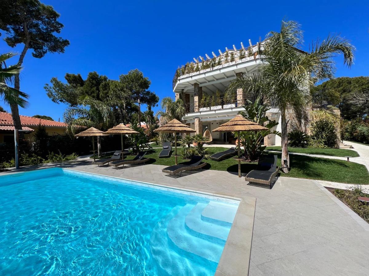 Villa Aquamarina Pavoncella Rossa Porto Pino Exteriör bild