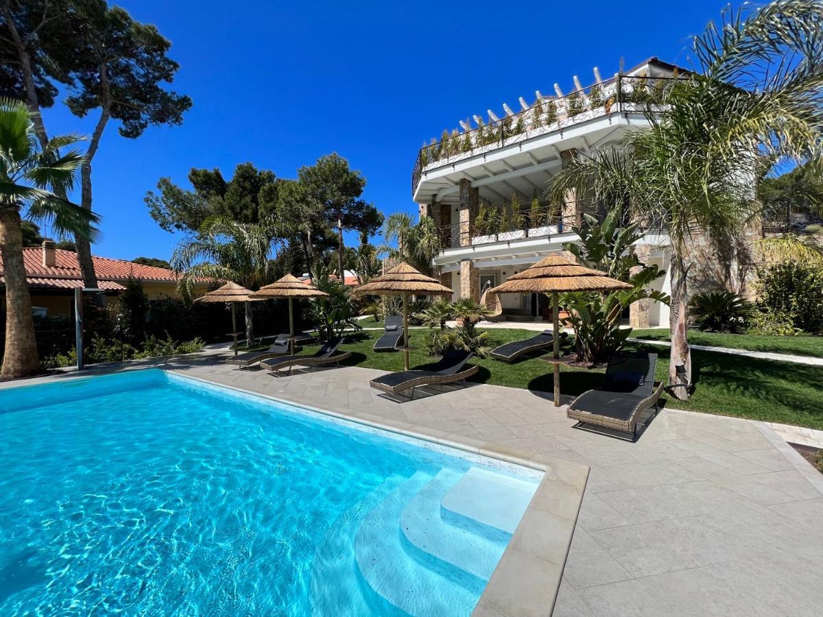 Villa Aquamarina Pavoncella Rossa Porto Pino Exteriör bild